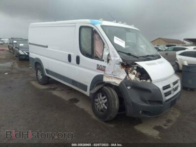 2014 RAM PROMASTER, white — VIN 3C6TRVAG3EE115421, IAAI