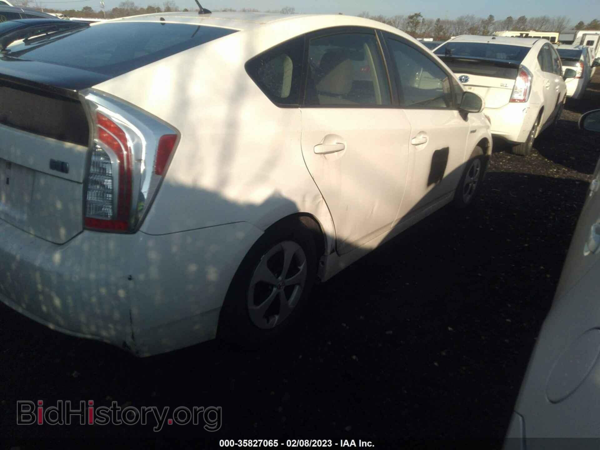 2014 TOYOTA PRIUS - VIN: JTDKN3DU0E1801327 - Фото 4