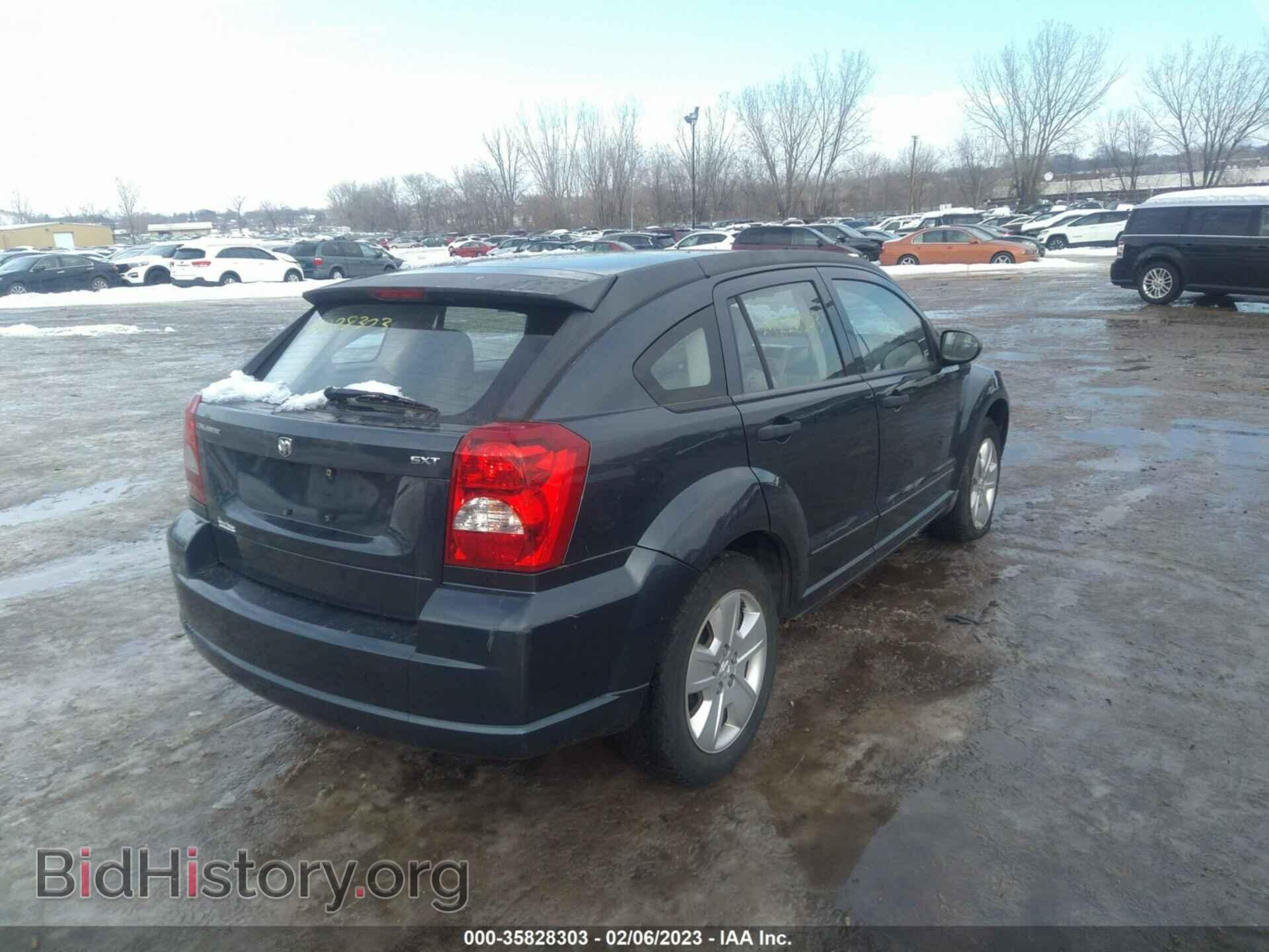 2007 DODGE CALIBER - VIN: 1B3HB48B07D340571 - Фото 4