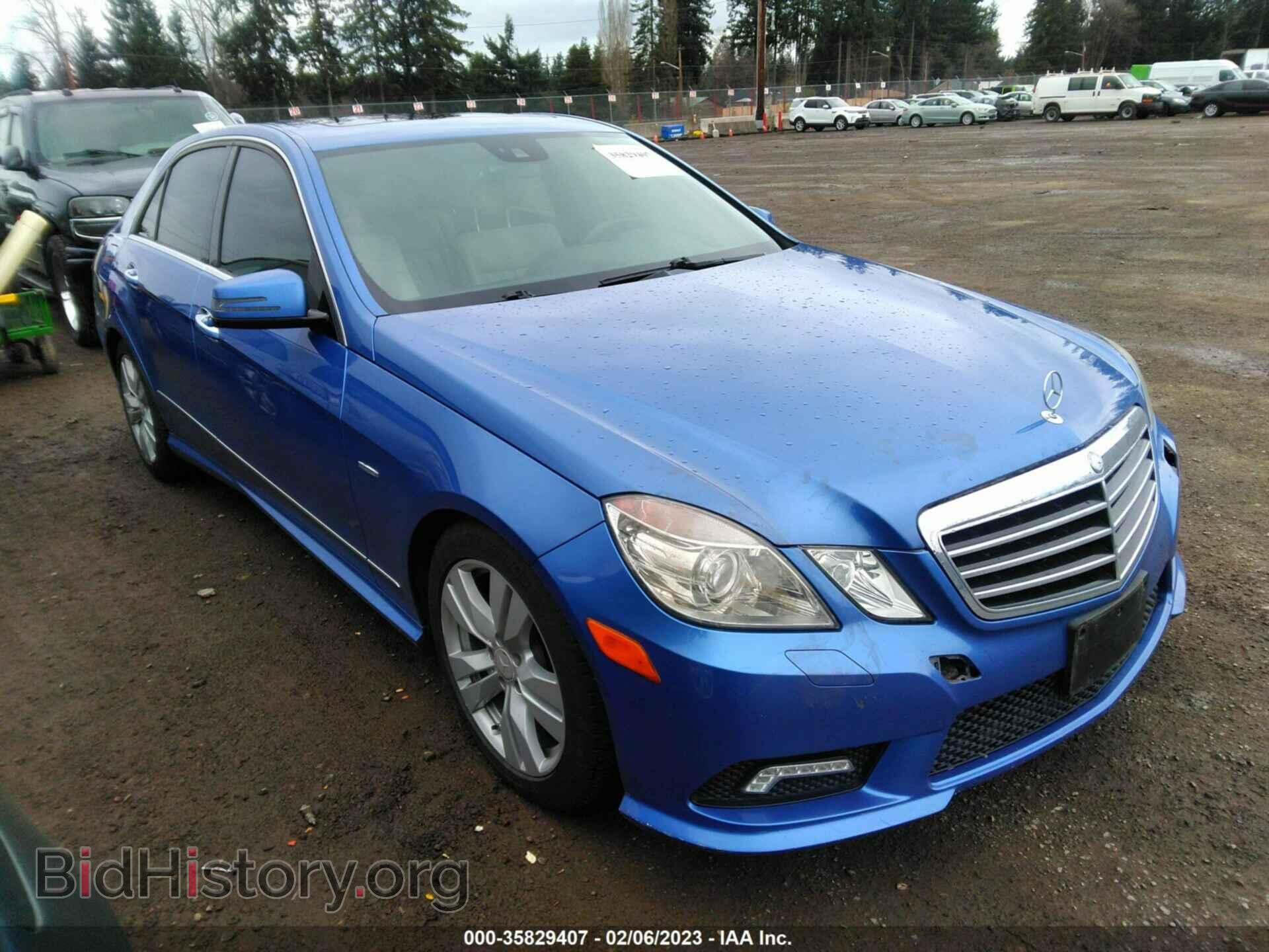 Фотография WDDHF2EB9BA456606 - MERCEDES-BENZ E-CLASS 2011