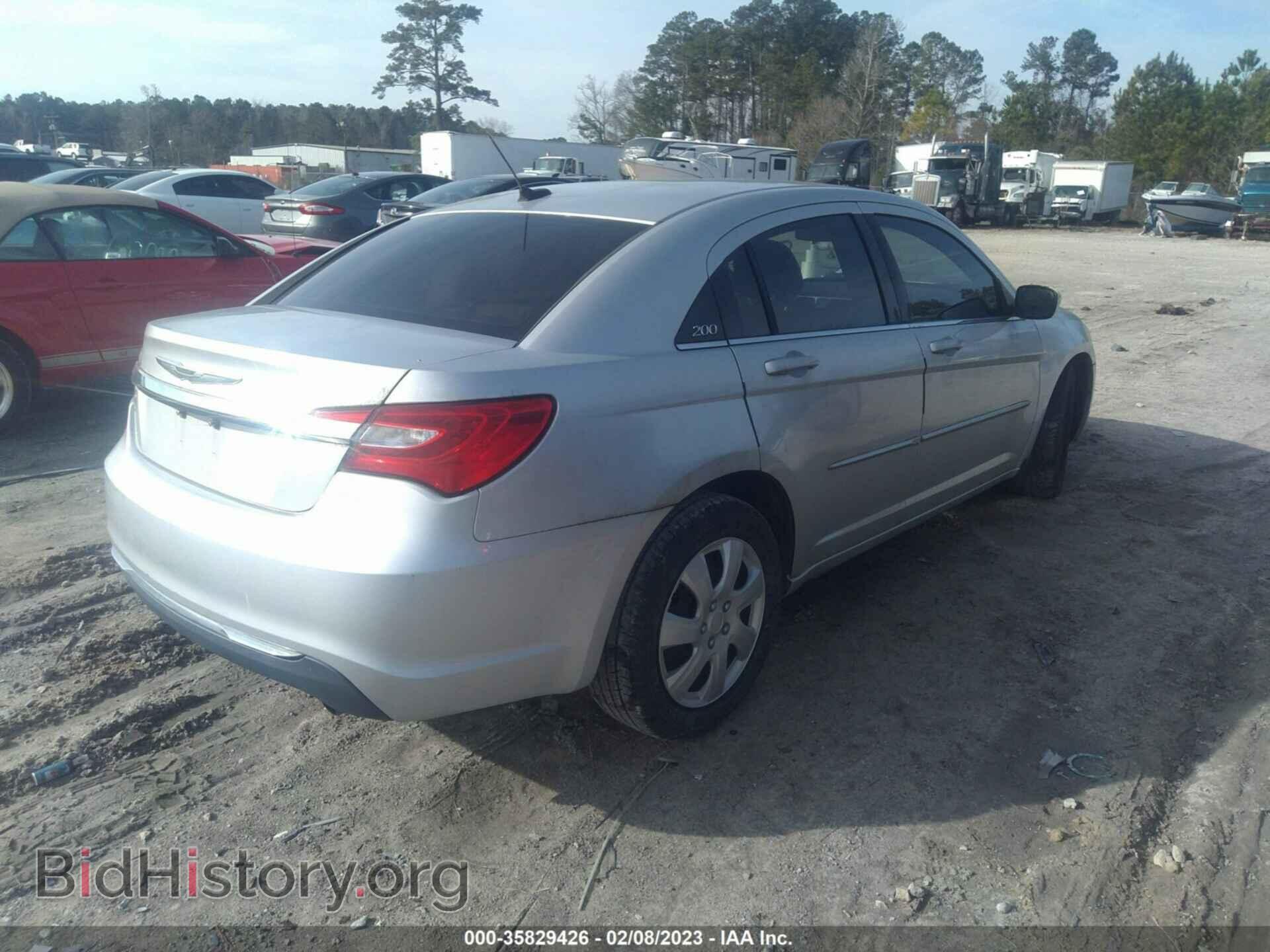2012 CHRYSLER 200 - VIN: 1C3CCBAB8CN157948 - Photo 4