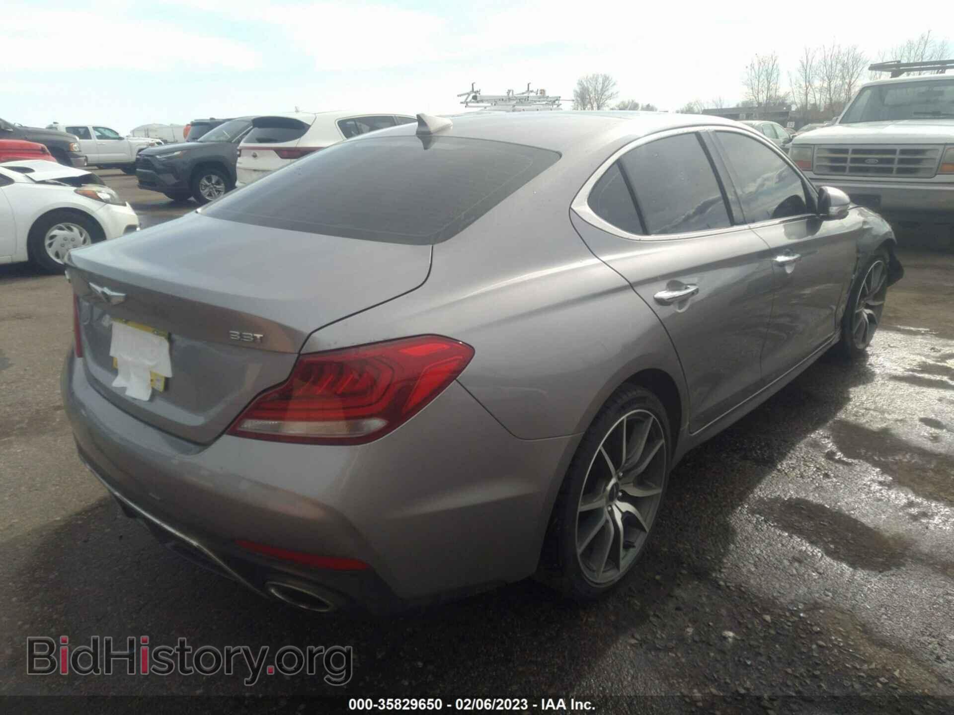 2020 GENESIS G70 - VIN: KMTG54LE4LU056357 - Фото 4
