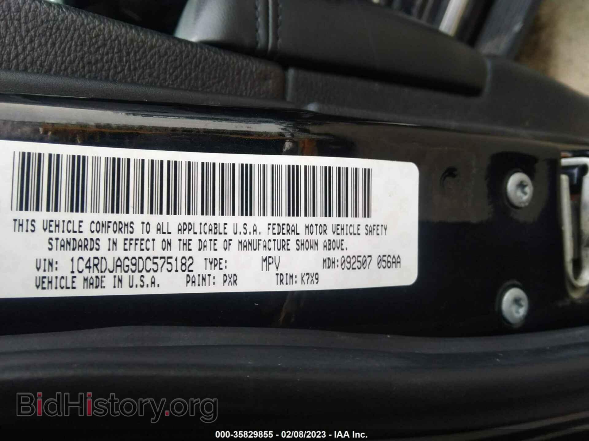2013 DODGE DURANGO - VIN: 1C4RDJAG9DC575182 - Photo 9