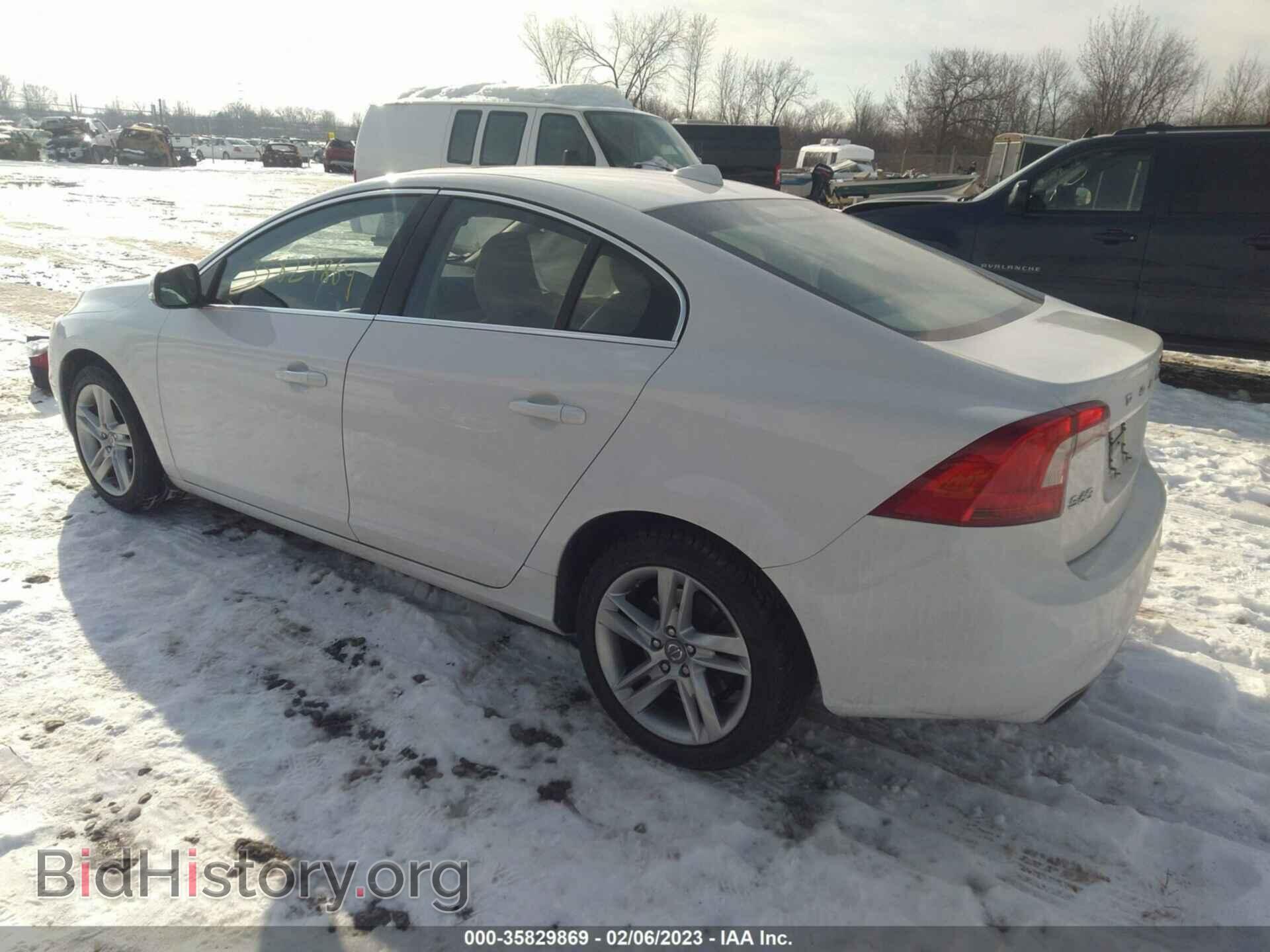 2014 VOLVO S60 - VIN: YV1612FS7E2284552 - Фото 3
