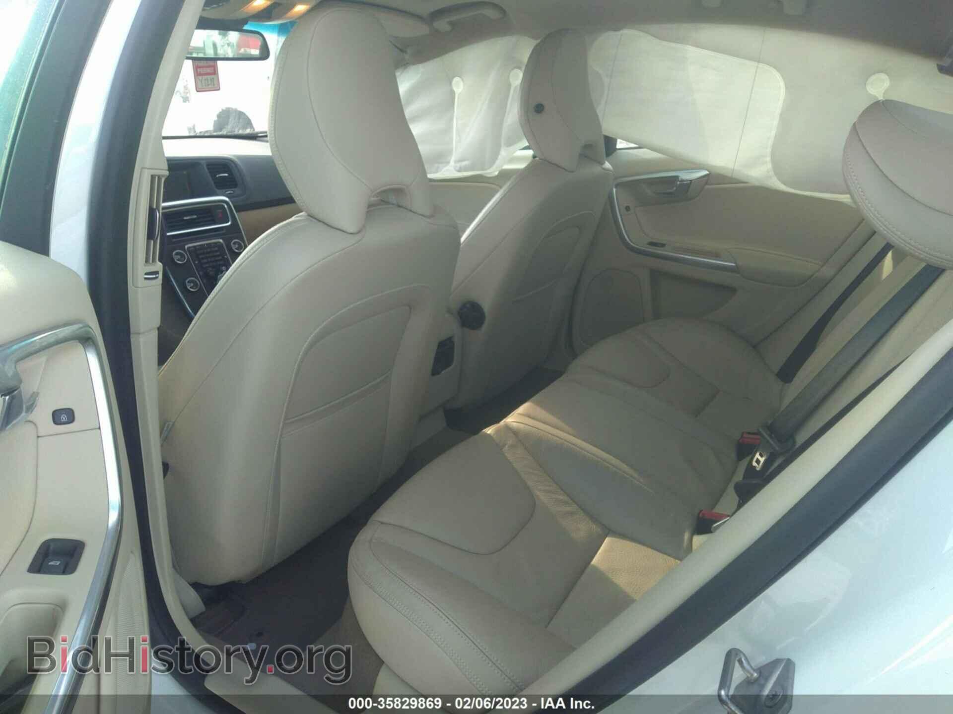 2014 VOLVO S60 - VIN: YV1612FS7E2284552 - Фото 8