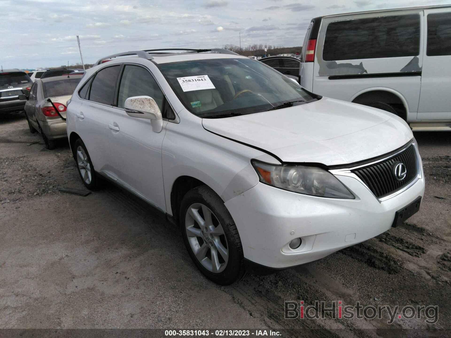 Фотография 2T2ZK1BA9BC062983 - LEXUS RX 350 2011