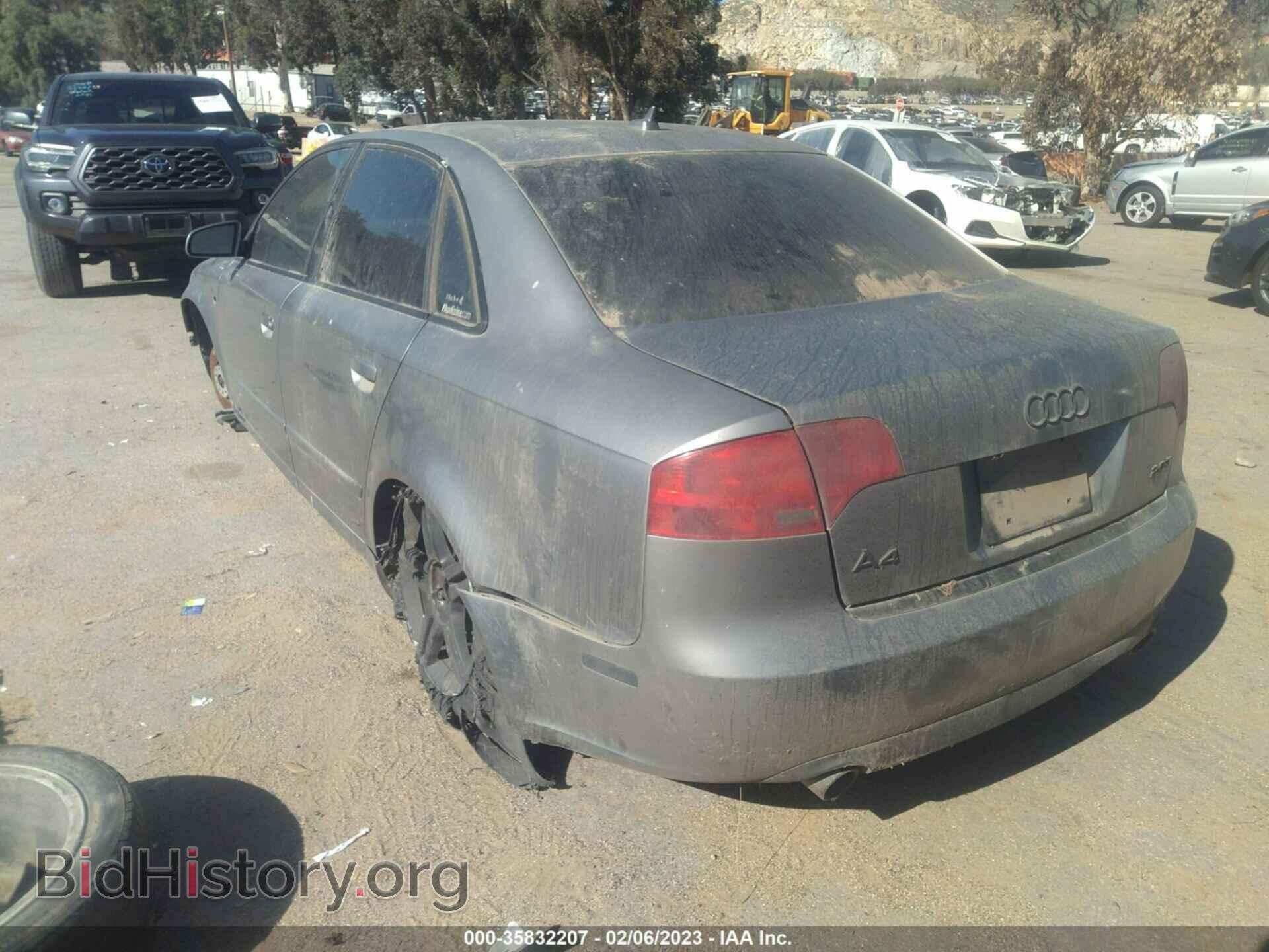 2007 AUDI A4 - VIN: WAUAF78E17A062679 - Фото 3
