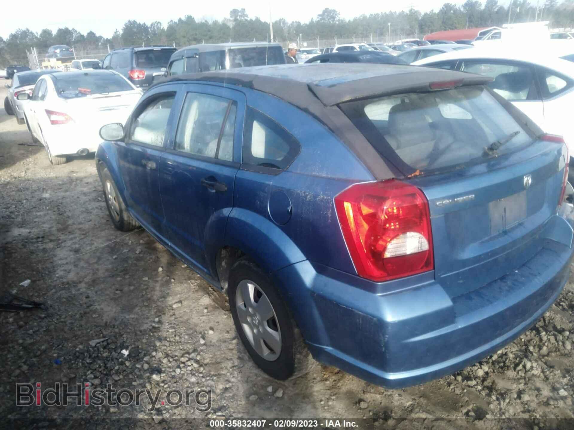 2007 DODGE CALIBER - VIN: 1B3HB28B97D133052 - Фото 3