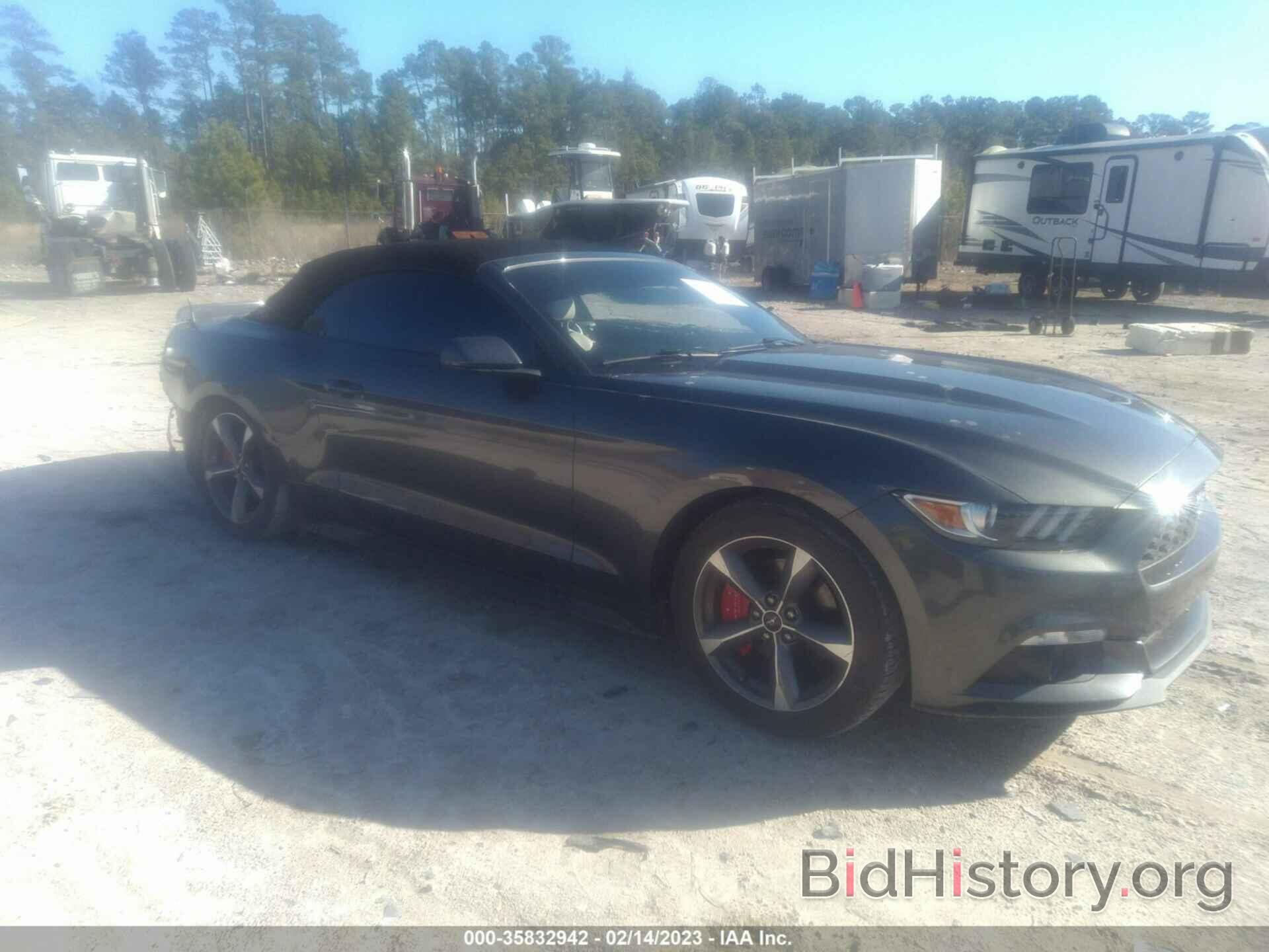 Photo 1FATP8UH0F5340676 - FORD MUSTANG 2015