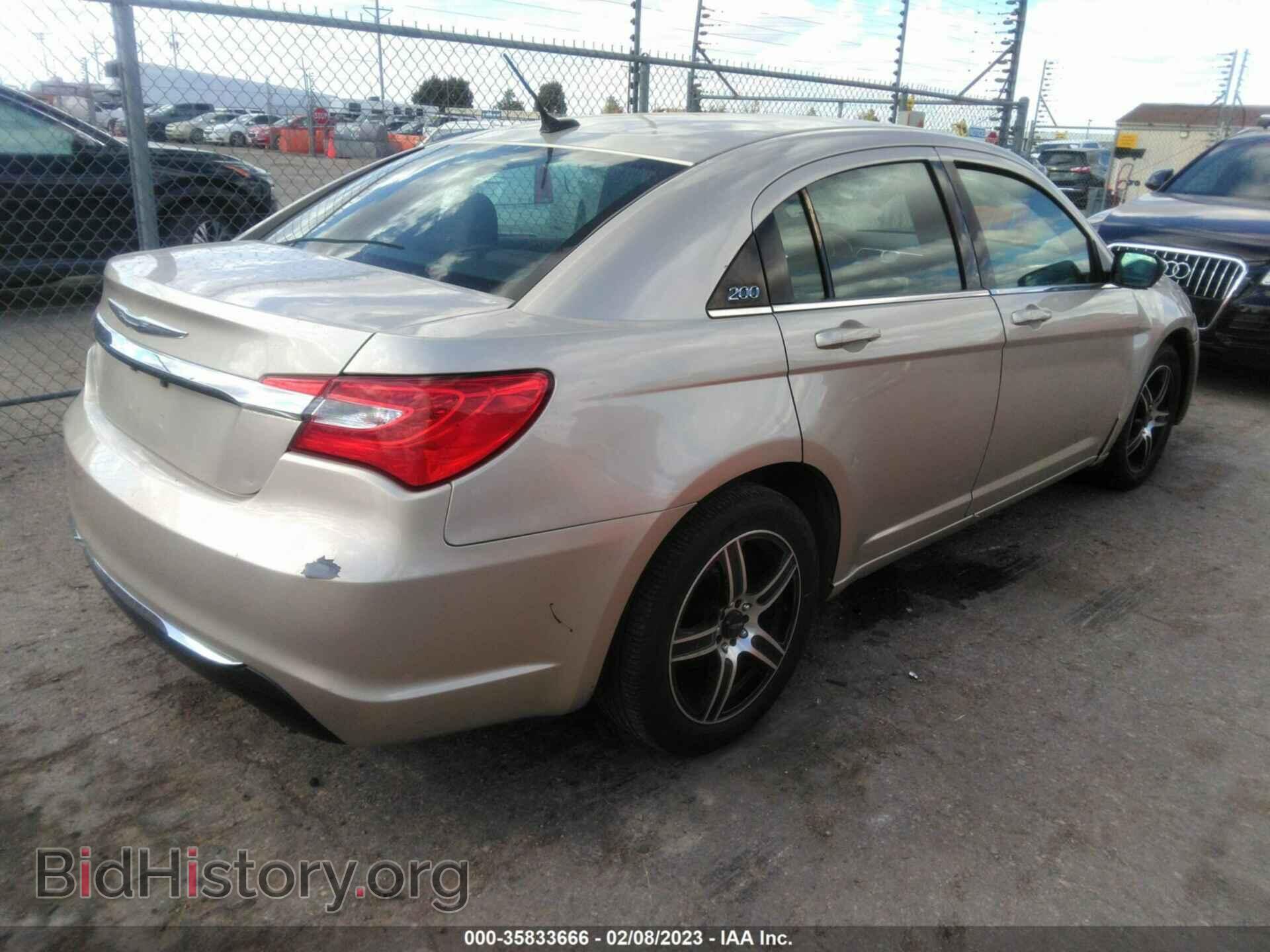 2014 CHRYSLER 200 - VIN: 1C3CCBAB4EN212558 - Фото 4