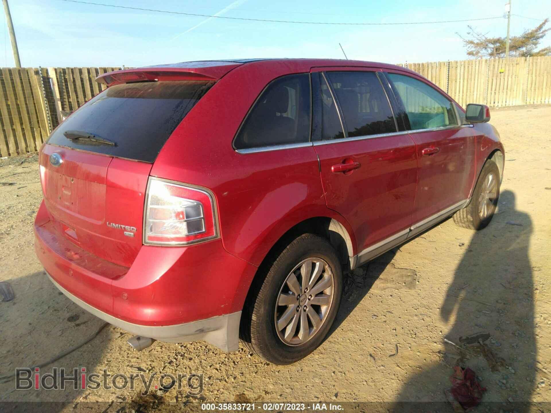 2008 FORD EDGE - VIN: 2FMDK49C48BB13195 - Фото 4