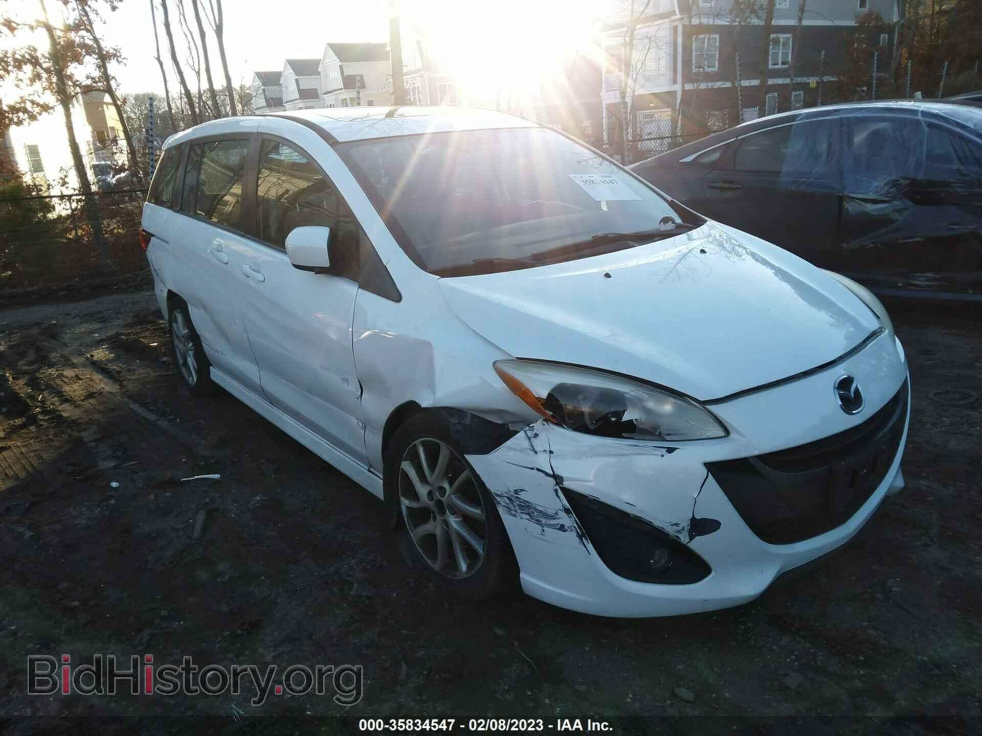 Photo JM1CW2DL6C0140232 - MAZDA MAZDA5 2012