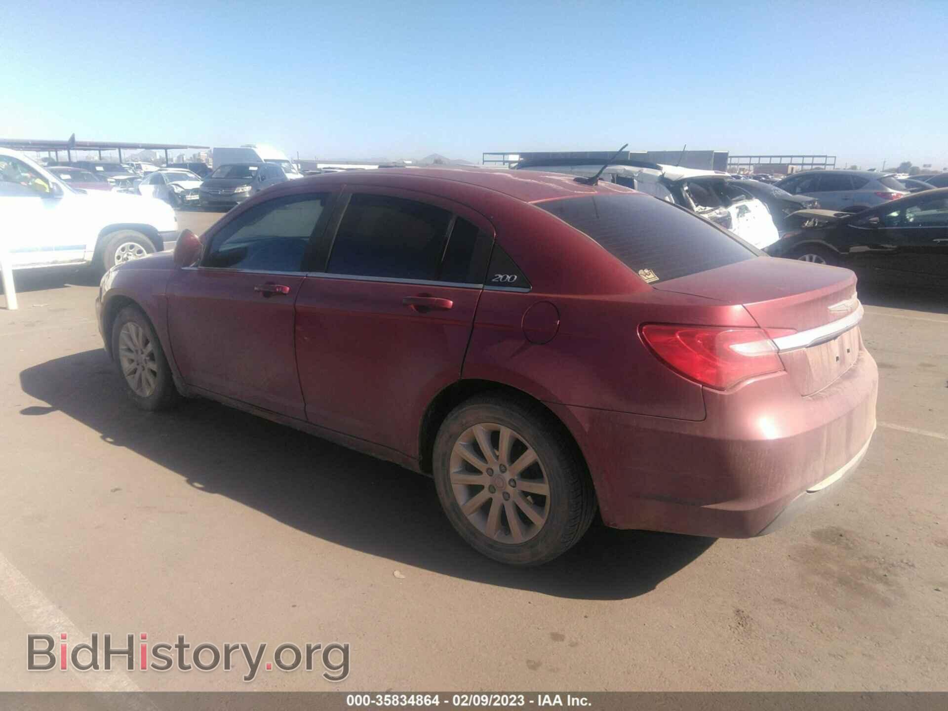 2013 CHRYSLER 200 - VIN: 1C3CCBBB1DN705997 - Фото 3