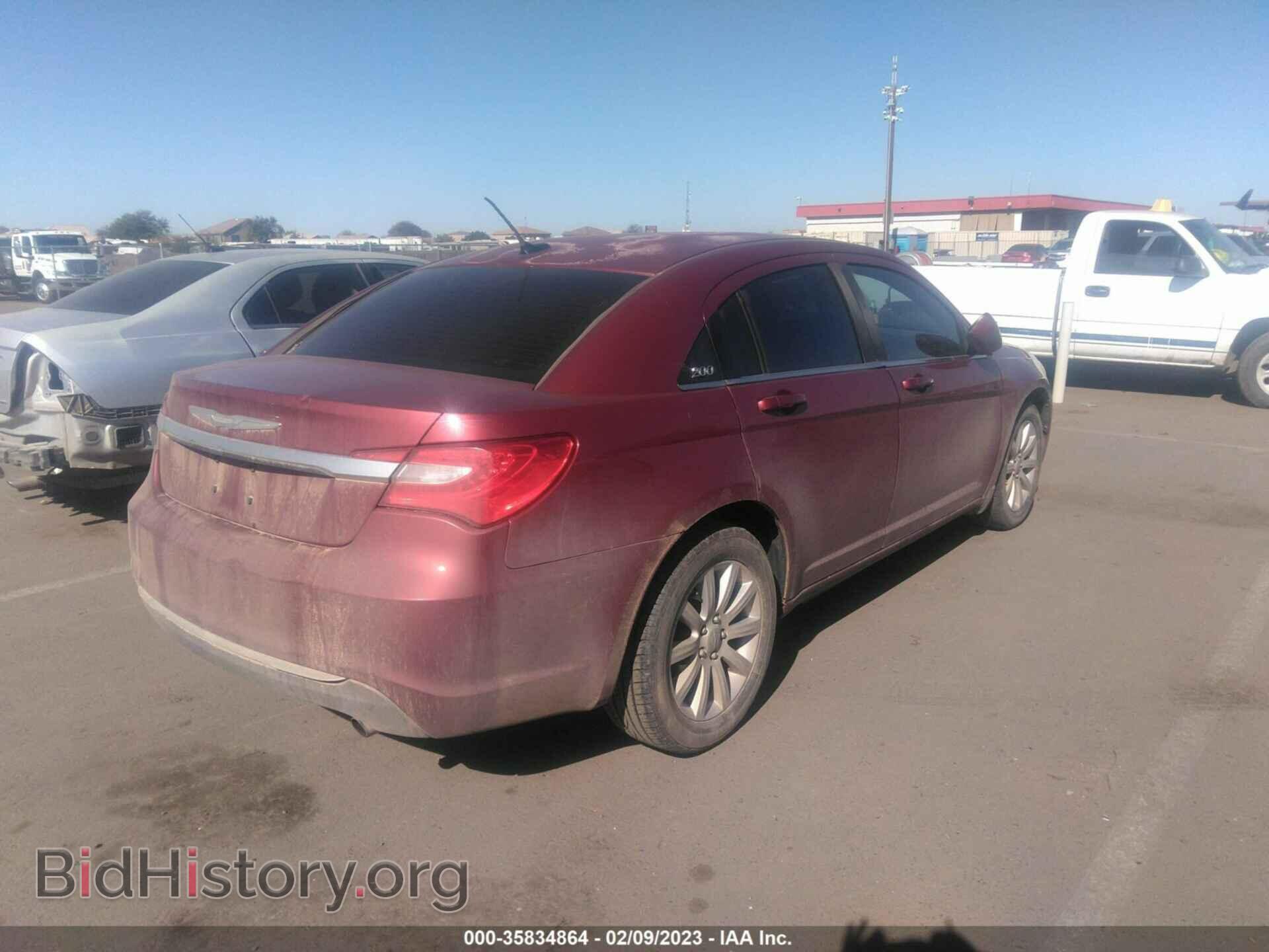 2013 CHRYSLER 200 - VIN: 1C3CCBBB1DN705997 - Фото 4