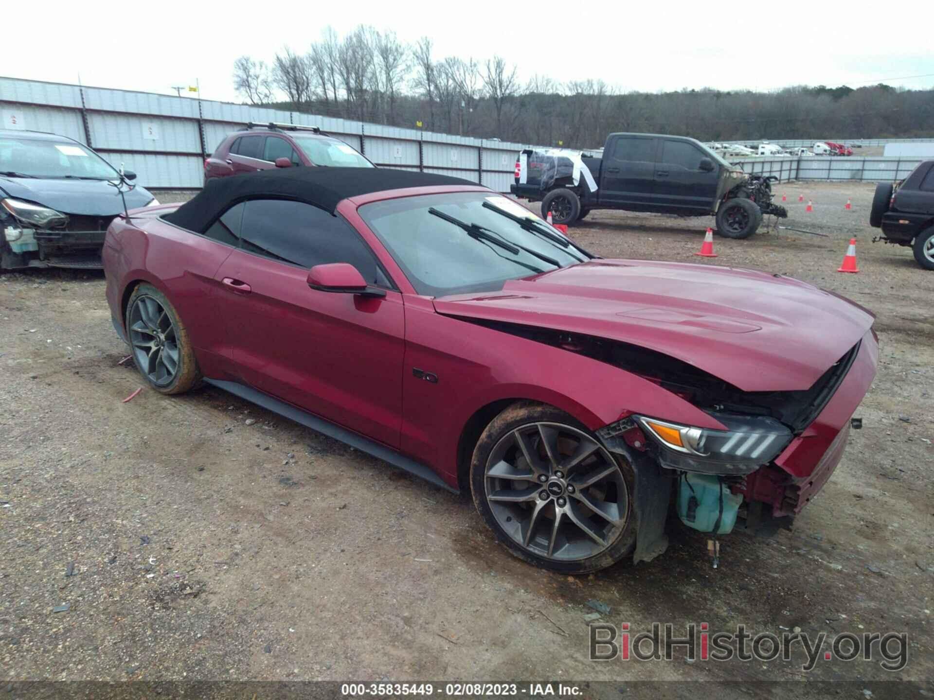 Photo 1FATP8FF4G5333095 - FORD MUSTANG 2016