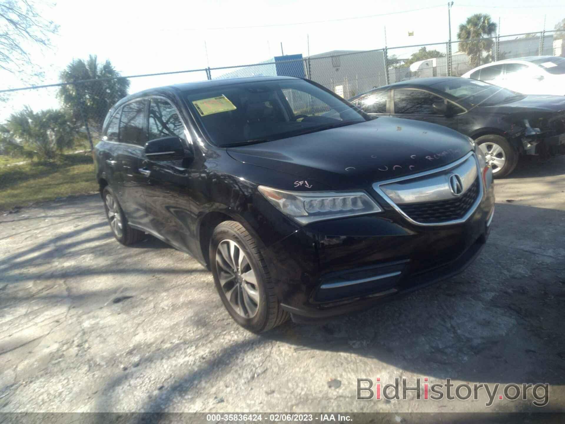 Photo 5FRYD3H40GB015074 - ACURA MDX 2016