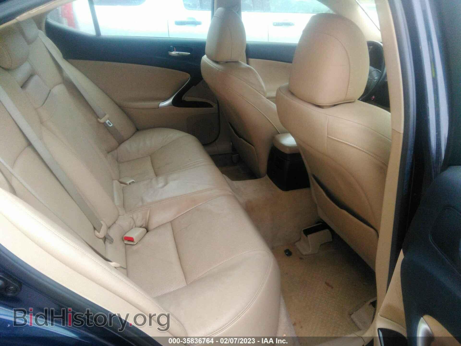 2006 LEXUS IS 250 - VIN: JTHCK262365005974 - Фото 8