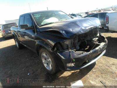 2012 RAM 1500 Express, синий — VIN 1C6RD7FT9CS167155, IAAI