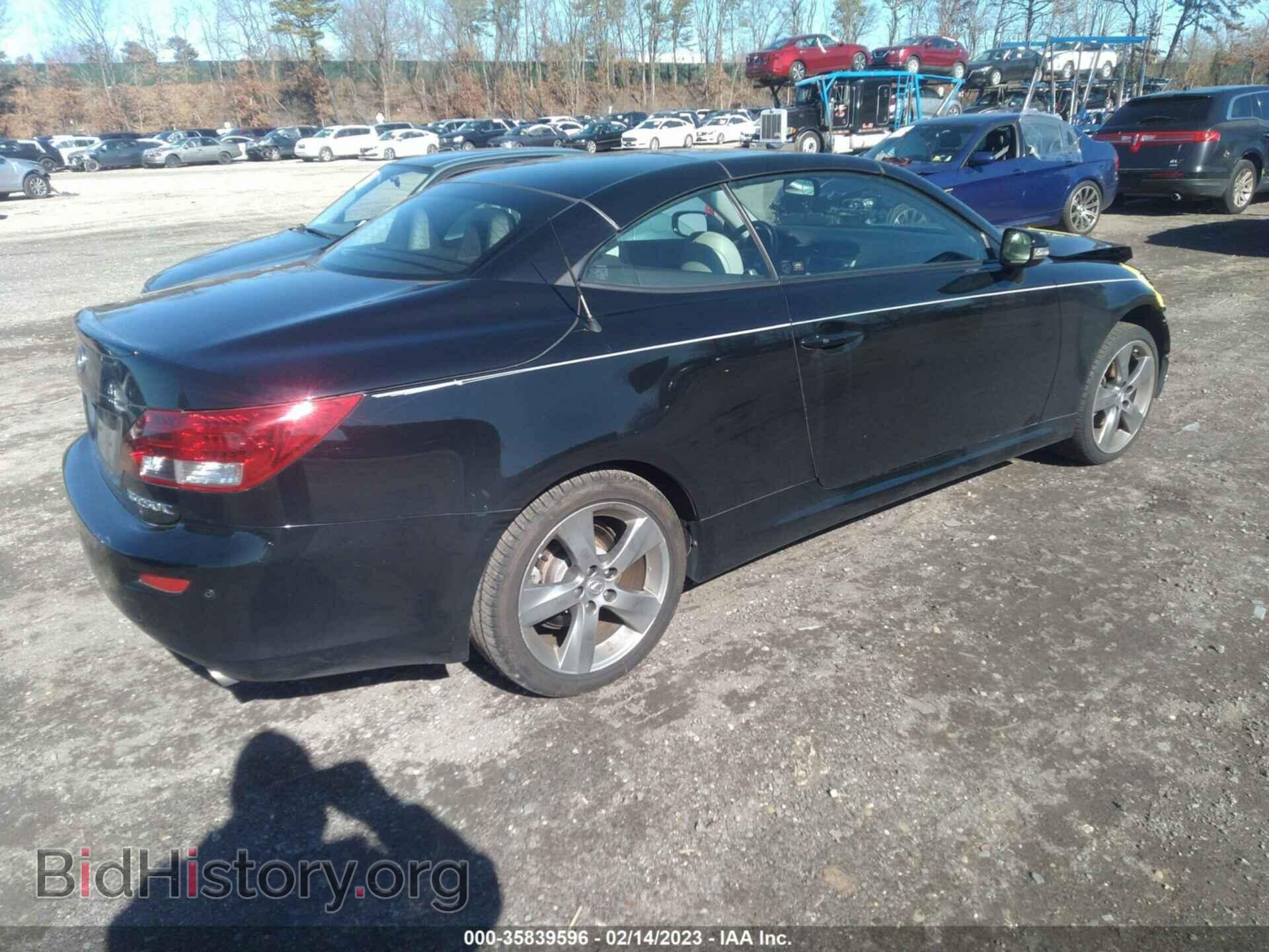 2011 LEXUS IS 250C - VIN: JTHFF2C20B2516754 - Фото 4