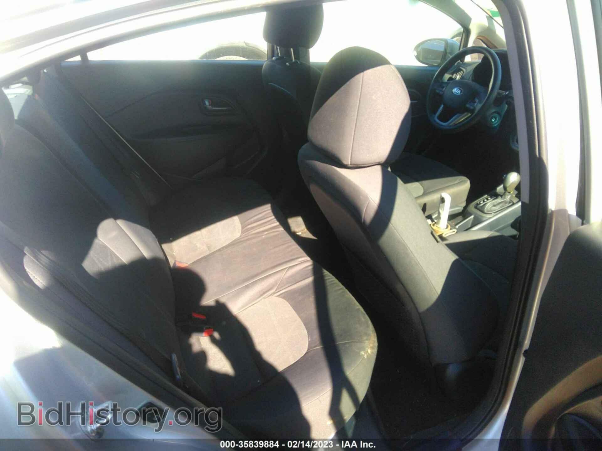 2014 KIA RIO - VIN: KNADM4A33E6406376 - Фото 8