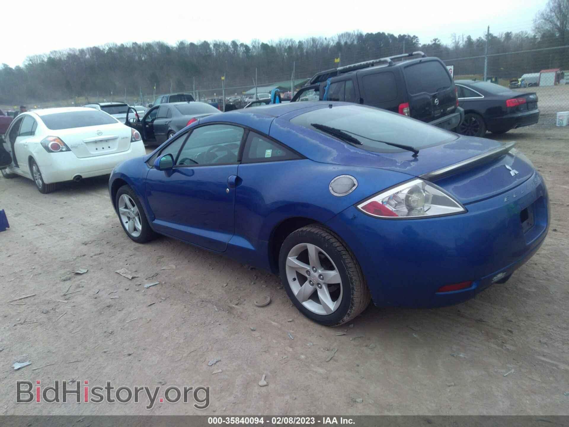 2006 MITSUBISHI ECLIPSE - VIN: 4A3AK24F36E023452 - Photo 3