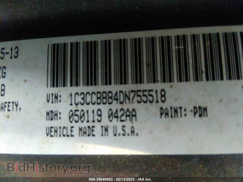 2013 Chrysler 200 (VIN 1C3CCBBB4DN755518) — фото 9 из 11