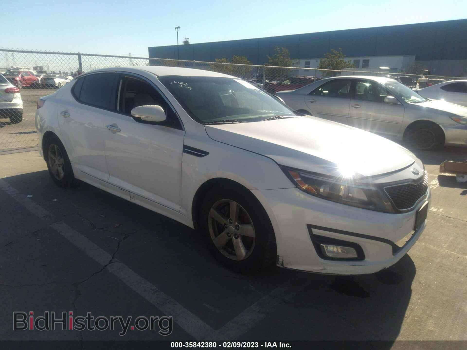 Фотография KNAGM4A72F5544949 - KIA OPTIMA 2015