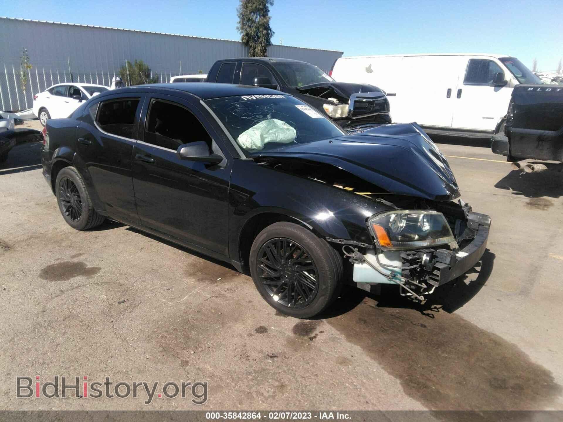Photo 1C3CDZAB6CN150938 - DODGE AVENGER 2012