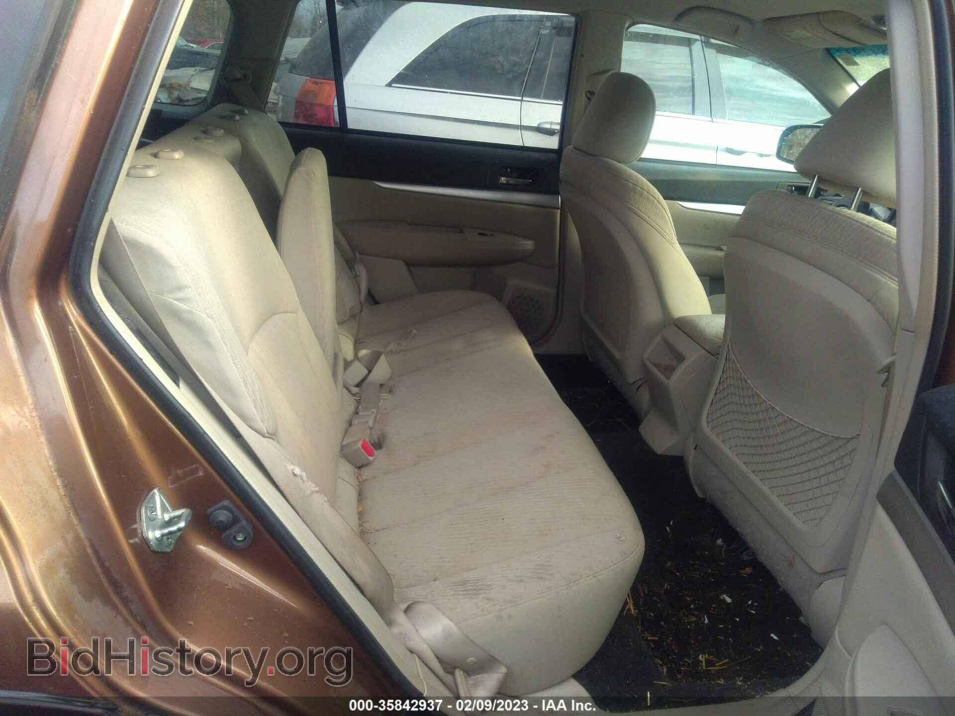 2011 SUBARU OUTBACK - VIN: 4S4BRBCC9B3335741 - Фото 8