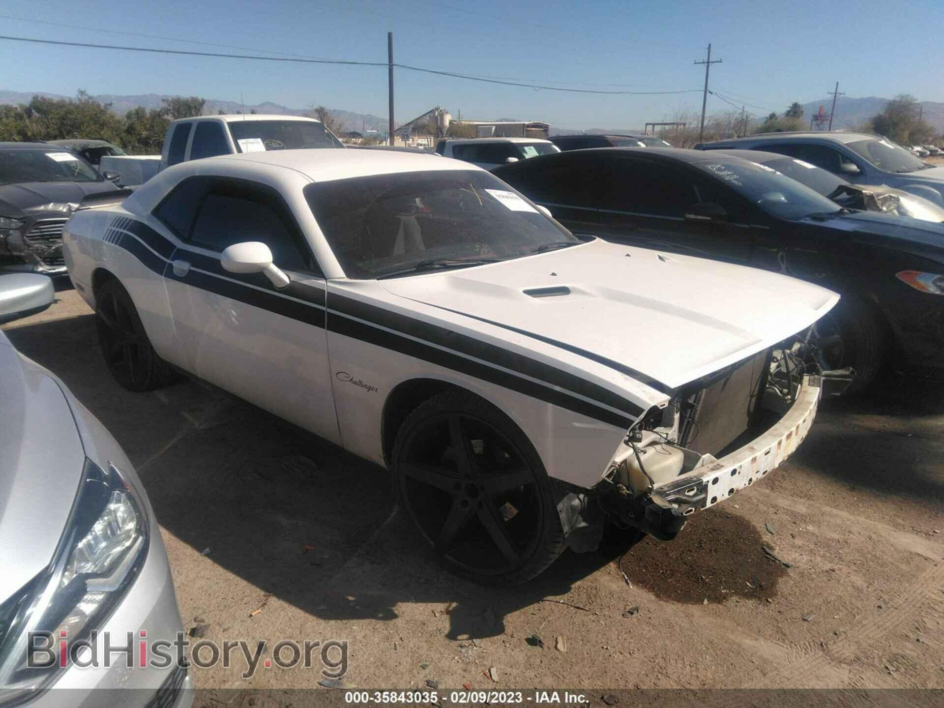 Photo 2C3CDYAG4CH204543 - DODGE CHALLENGER 2012