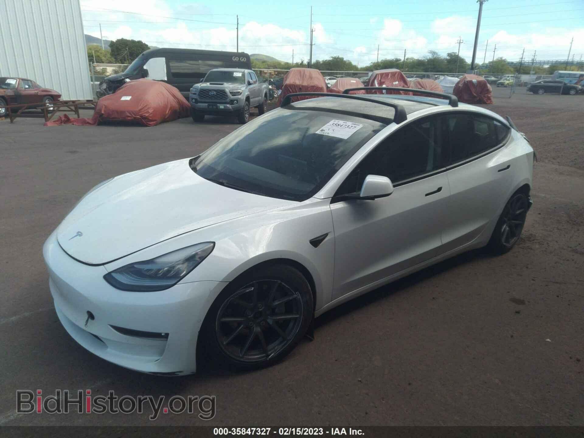 2021 TESLA MODEL 3 - VIN: 5YJ3E1EB9MF852921 - Photo 2