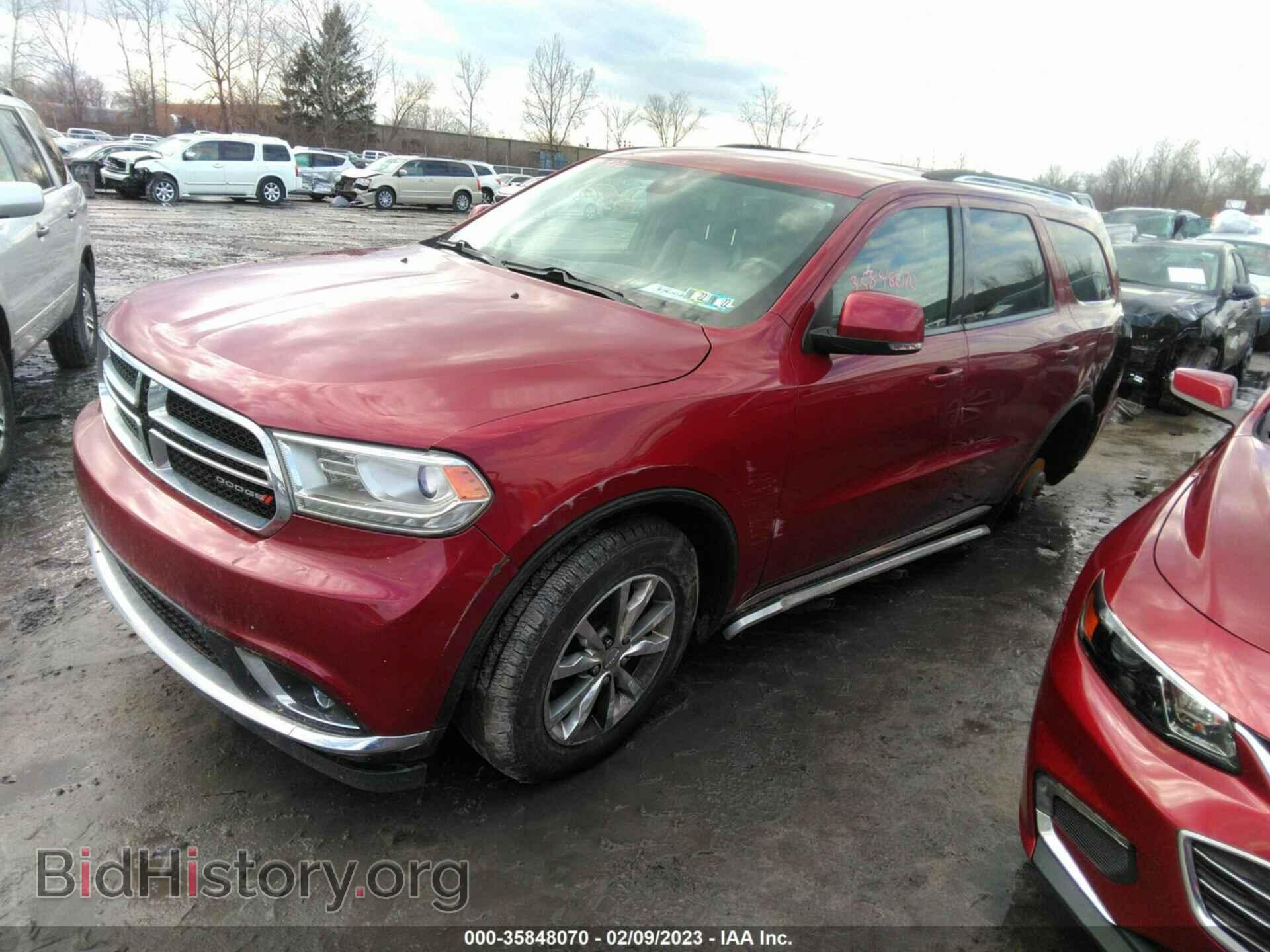 2014 DODGE DURANGO - VIN: 1C4RDJDG5EC267620 - Фото 2