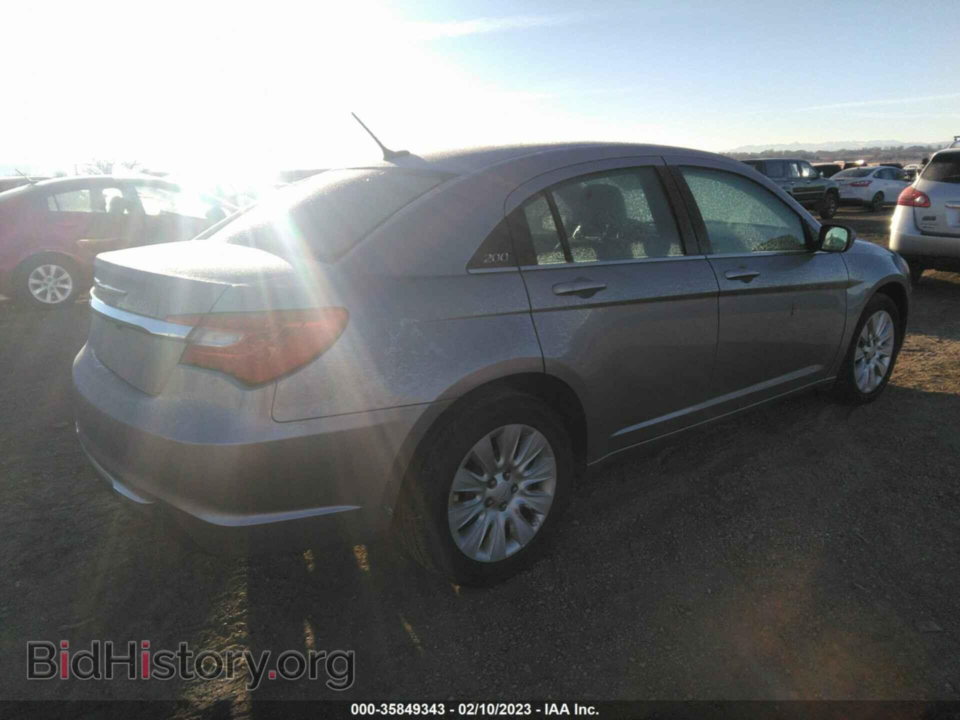 2013 CHRYSLER 200 - VIN: 1C3CCBAB9DN559561 - Photo 4
