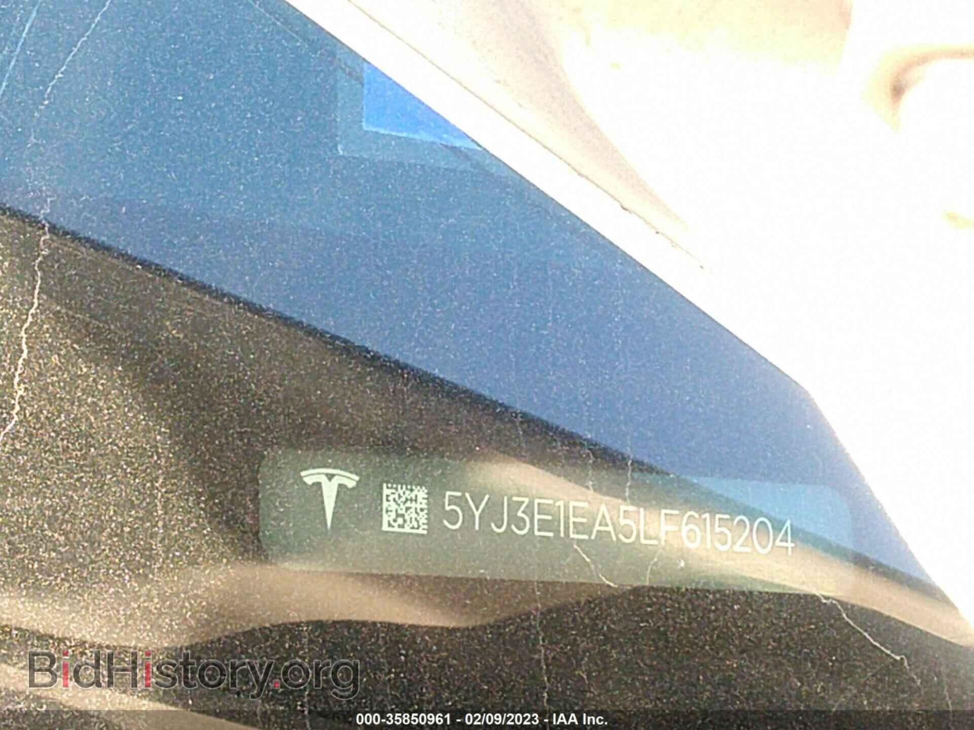 2020 TESLA MODEL 3 - VIN: 5YJ3E1EA5LF615204 - Photo 9