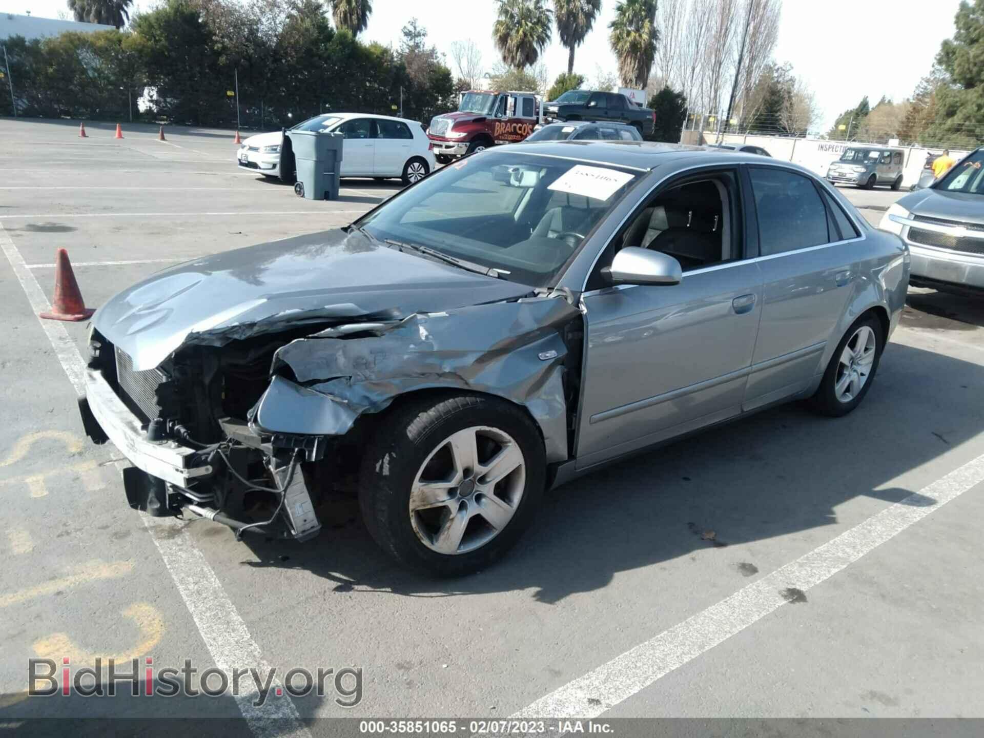 2006 AUDI A4 - VIN: WAUAF78E36A196155 - Фото 2