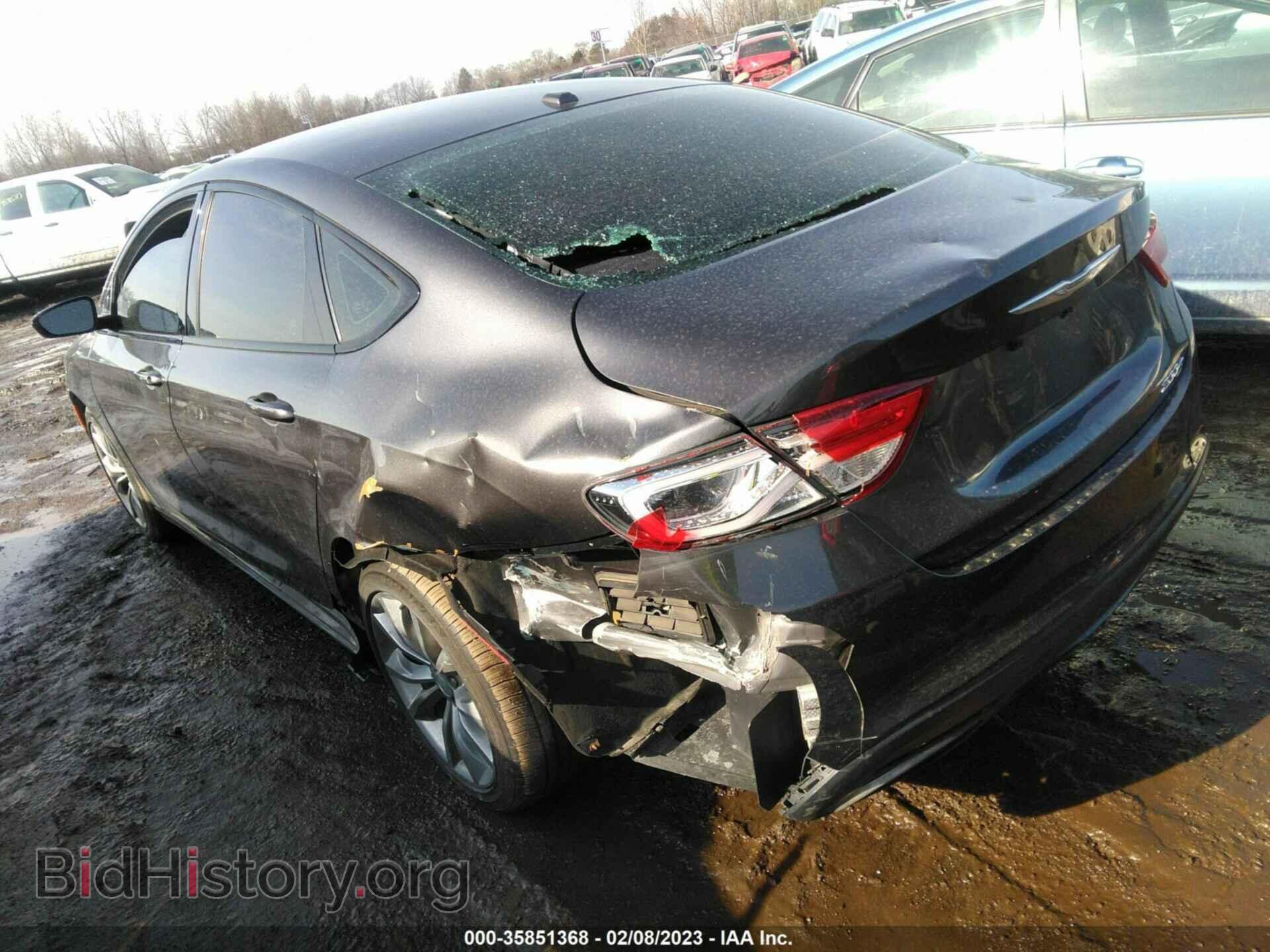 2015 CHRYSLER 200 - VIN: 1C3CCCBB3FN537160 - Фото 3