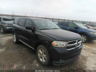 2011 Dodge DURANGO Express, черный — VIN 1D4RD2GG2BC632688, IAAI