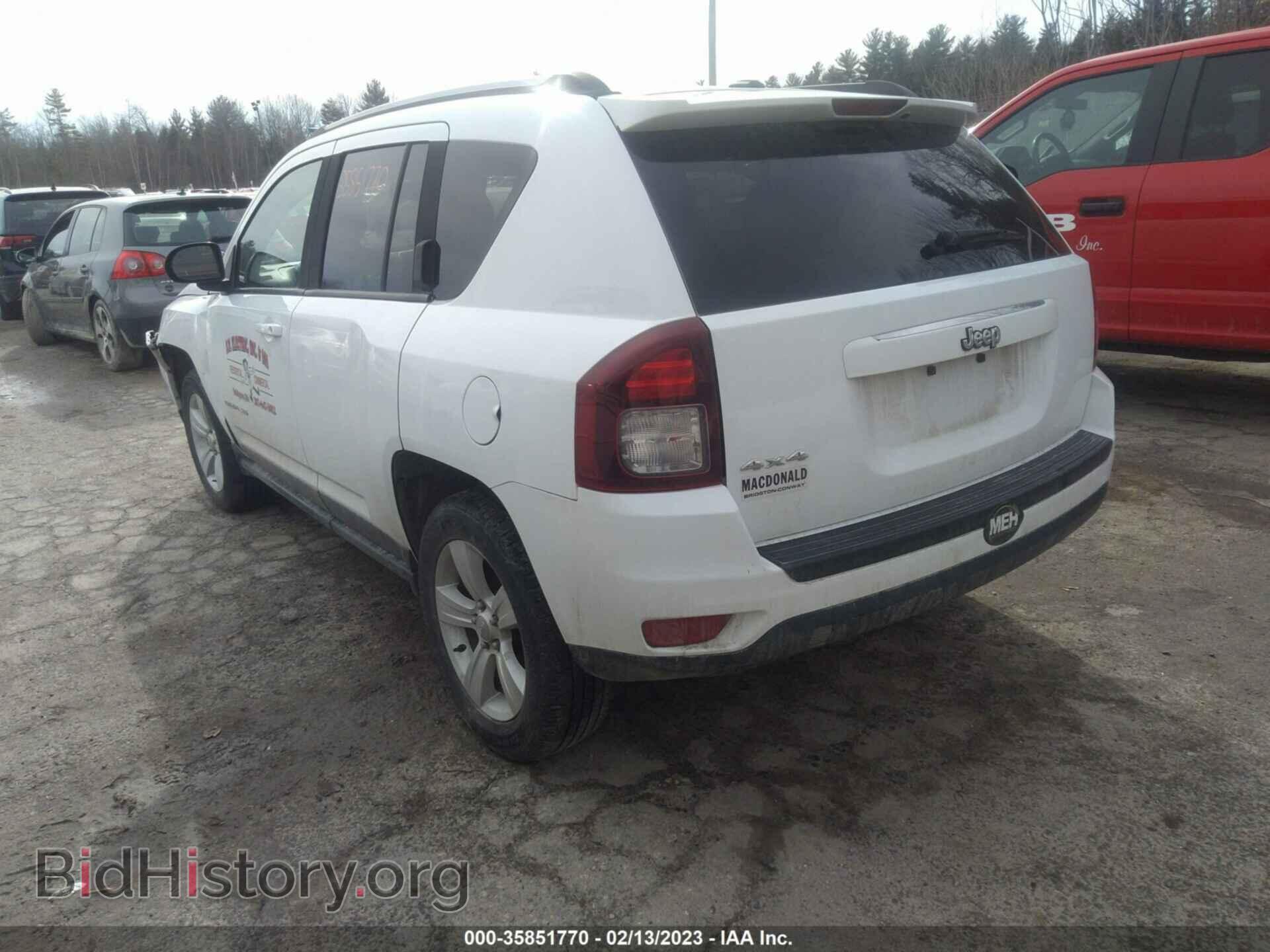 2016 JEEP COMPASS - VIN: 1C4NJDBB9GD718948 - Фото 3