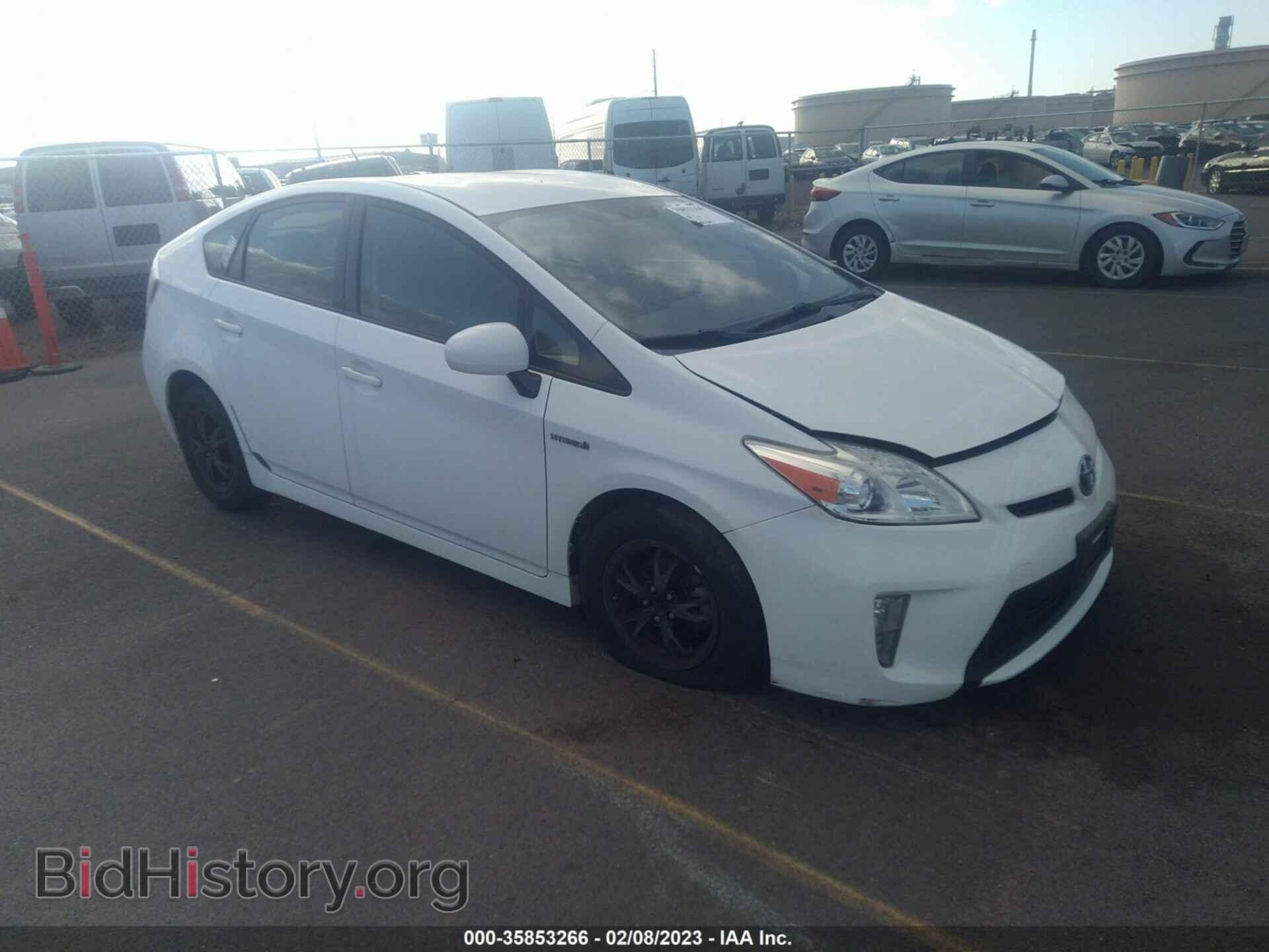 Фотография JTDKN3DU9D5557202 - TOYOTA PRIUS 2013