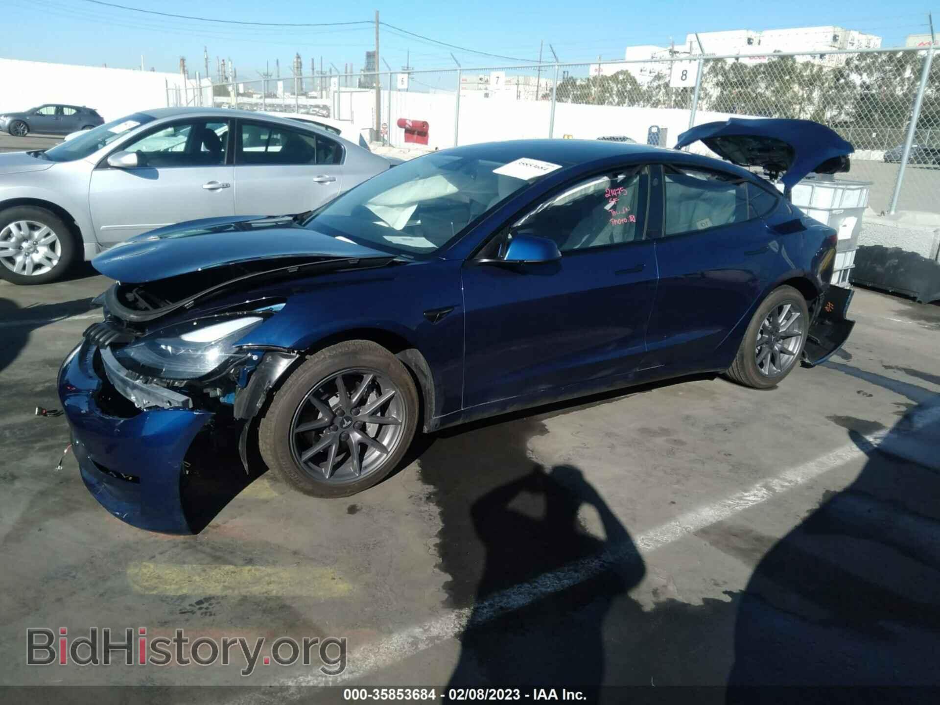 2022 TESLA MODEL 3 - VIN: 5YJ3E1EA8NF376511 - Photo 2