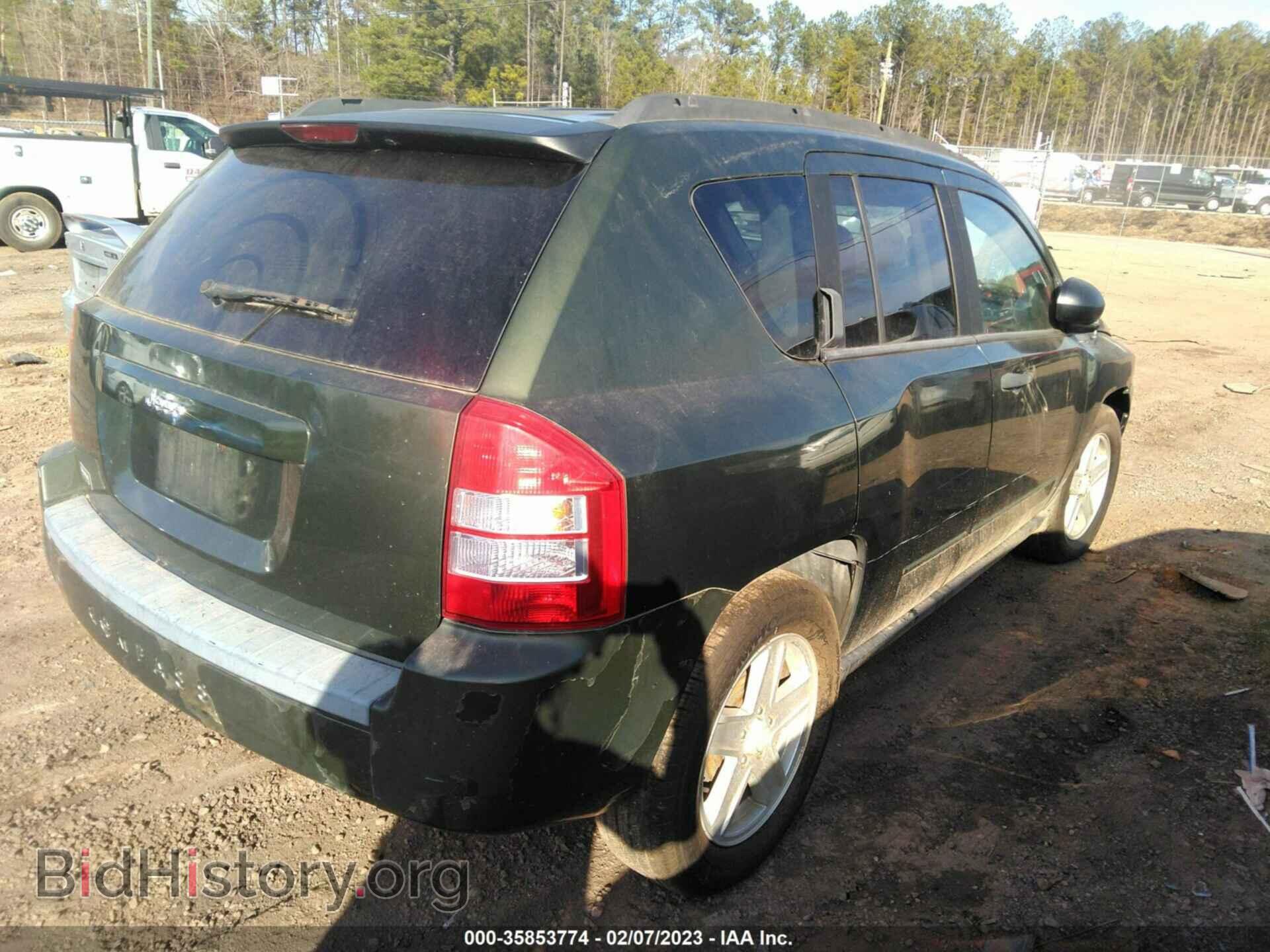 2008 JEEP COMPASS - VIN: 1J8FT47W18D694181 - Фото 4