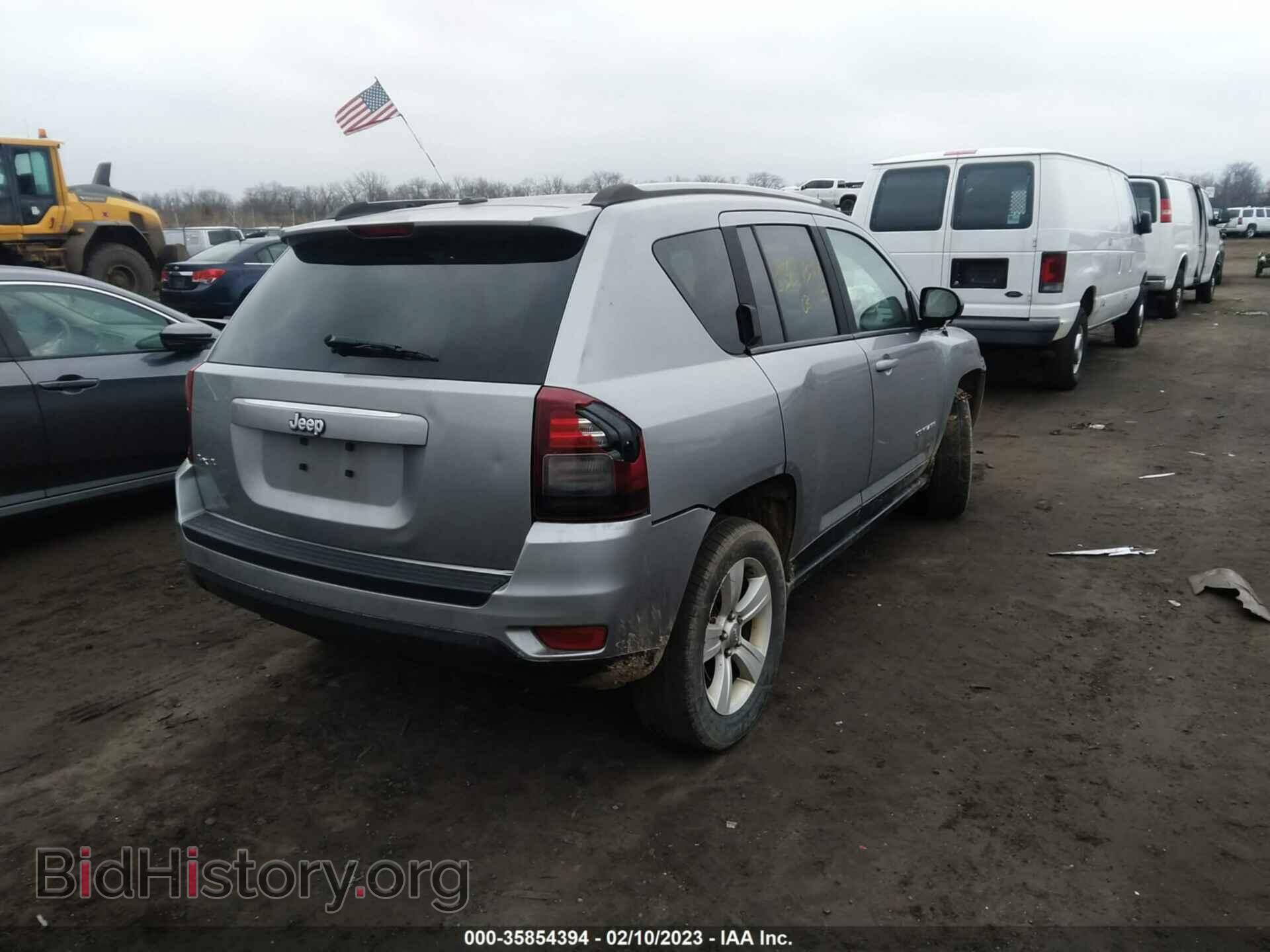 2016 JEEP COMPASS - VIN: 1C4NJDBB2GD617993 - Фото 4