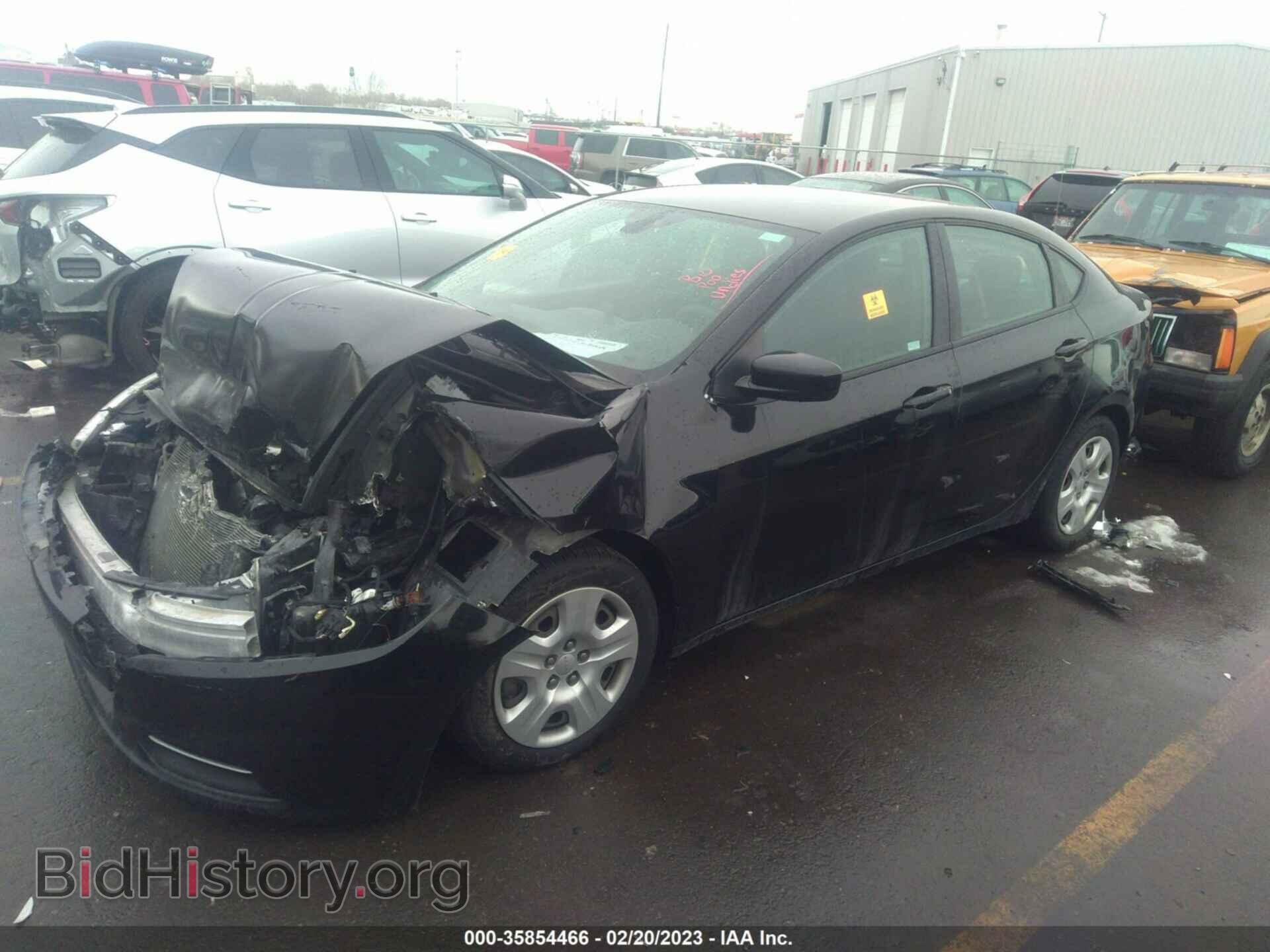 2015 DODGE DART - VIN: 1C3CDFAA3FD276464 - Фото 2