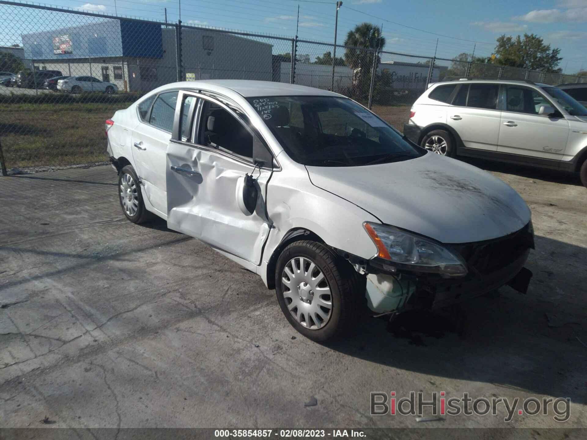 Photo 3N1AB7AP8EY271858 - NISSAN SENTRA 2014