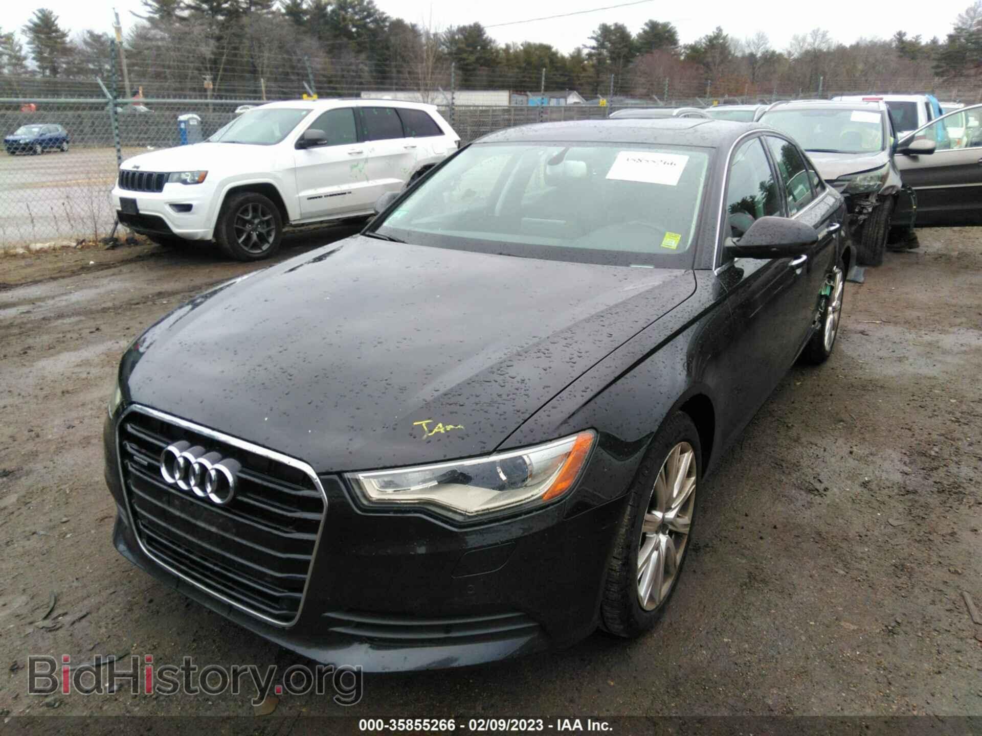 2013 AUDI A6 - VIN: WAUGFAFC2DN107464 - Фото 2