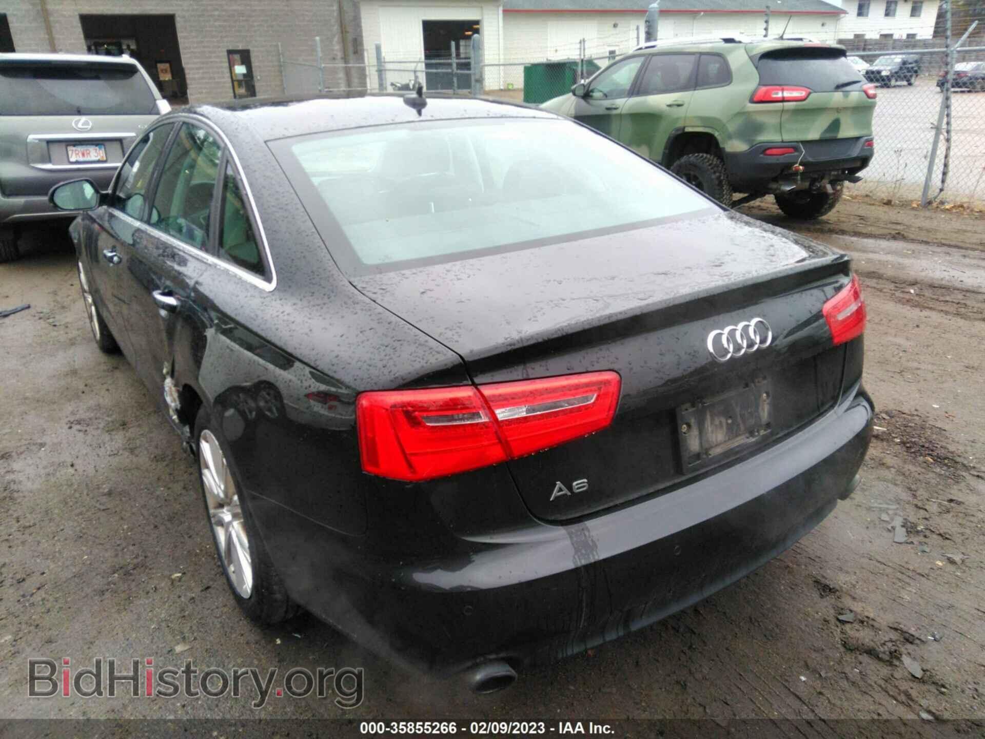 2013 AUDI A6 - VIN: WAUGFAFC2DN107464 - Фото 3