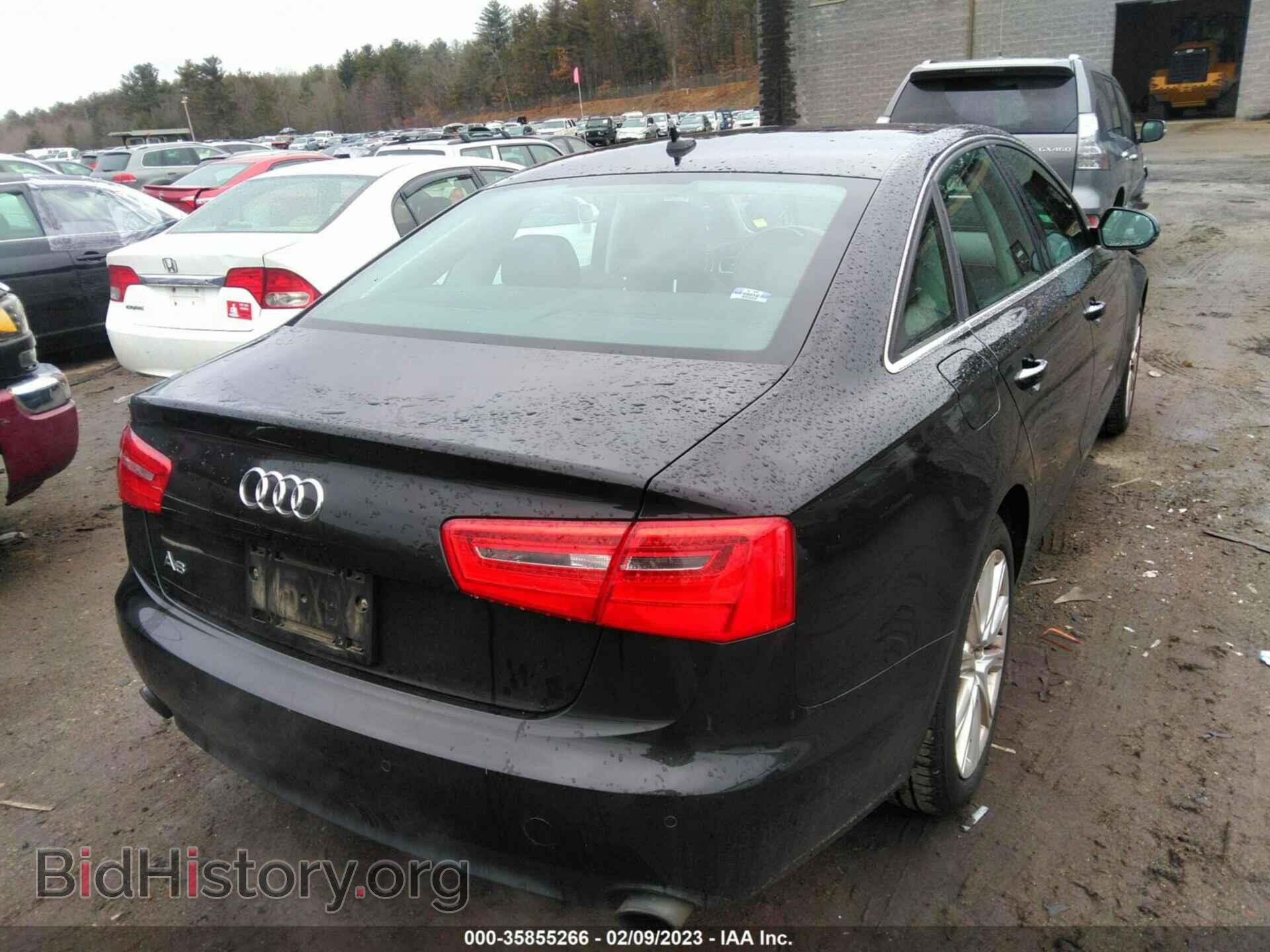 2013 AUDI A6 - VIN: WAUGFAFC2DN107464 - Фото 4