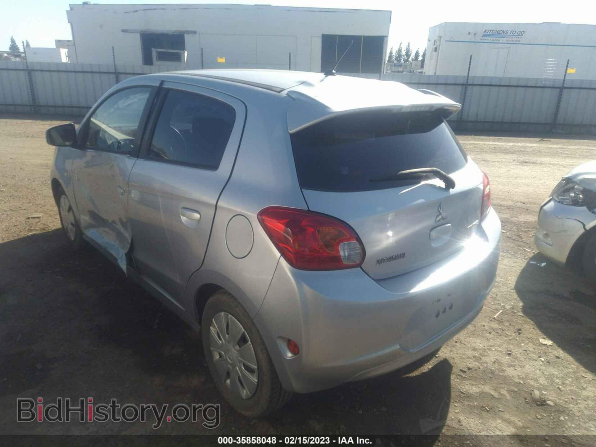 2015 MITSUBISHI MIRAGE - VIN: ML32A3HJ4FH045461 - Фото 3