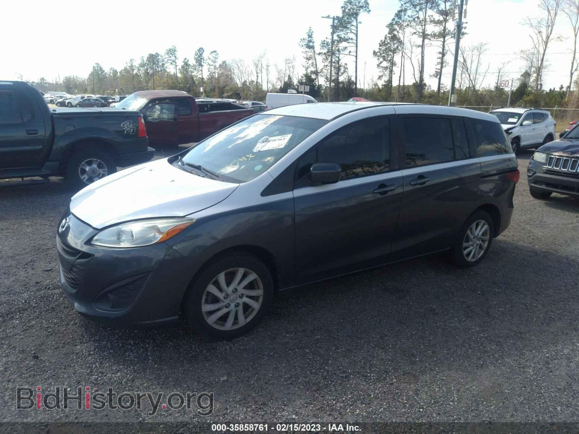 2012 MAZDA MAZDA5 - VIN: JM1CW2BL8C0123189 - Фото 2