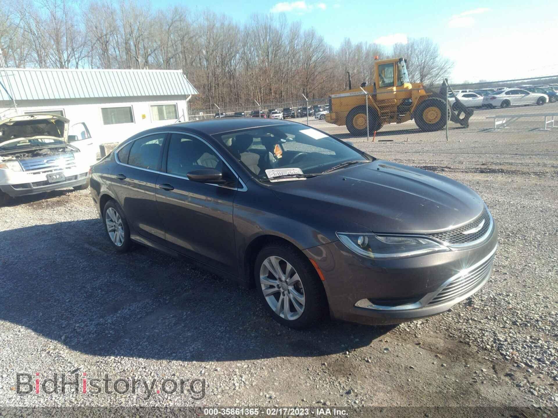 Фотография 1C3CCCAB5FN712686 - CHRYSLER 200 2015